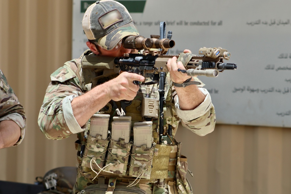 Special Operations Members Sharpen Marksmanship Skills during Eager Lion 24