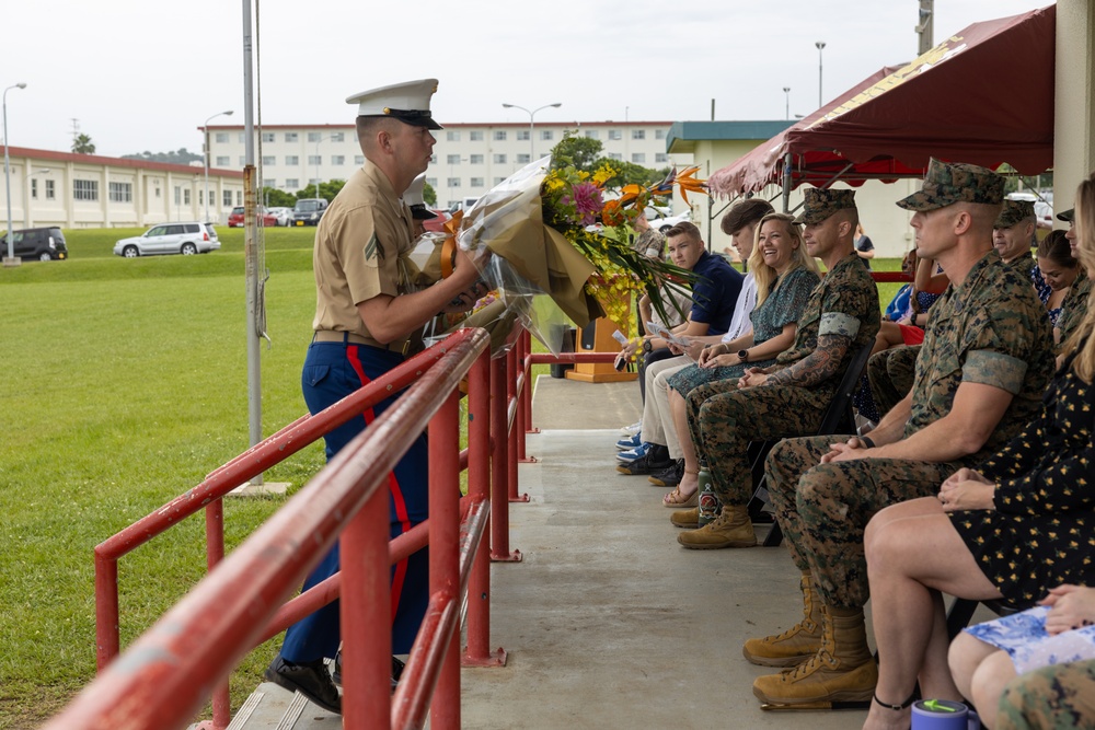 CLB-12 Relief and Appointment Ceremony