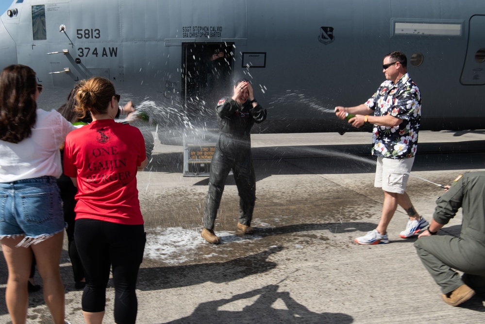 36th AS Commander completes final flight with Yokota