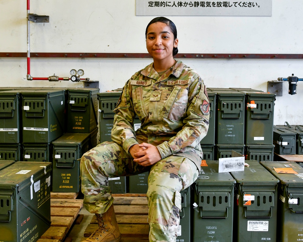 SrA Ariel Rainey Airman of the Week