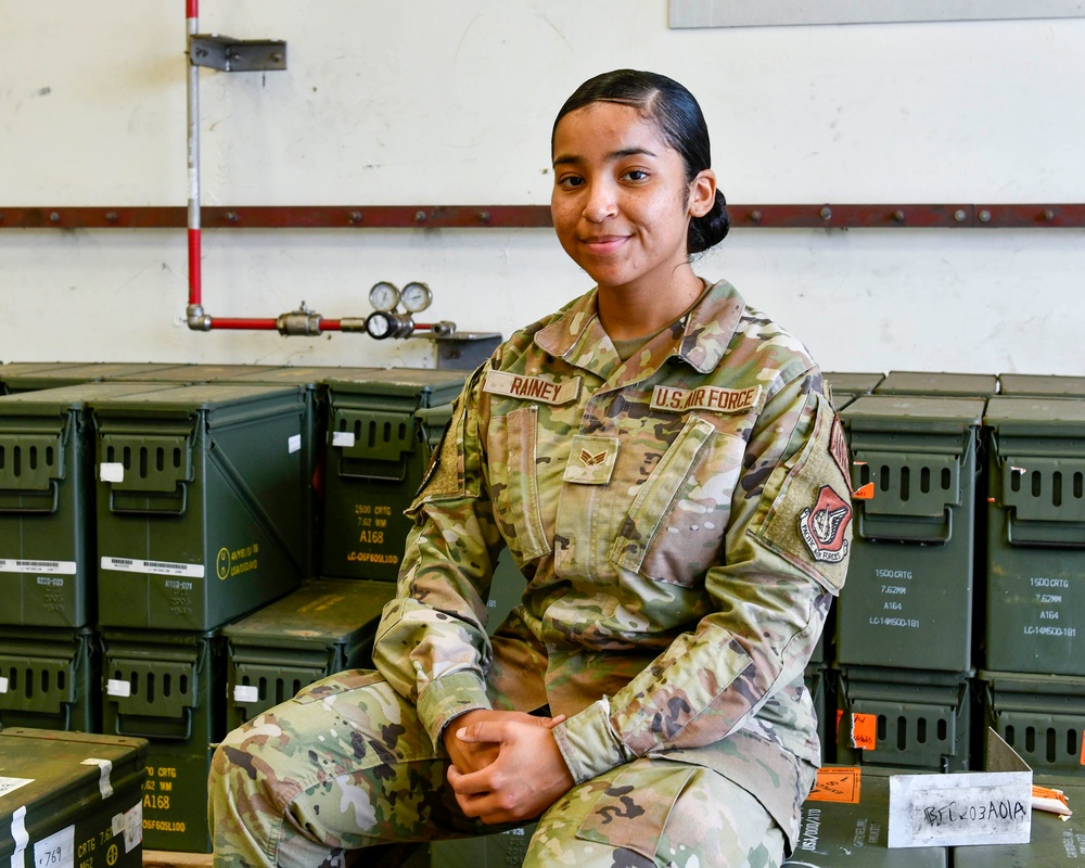 SrA Ariel Rainey Airman of the Week