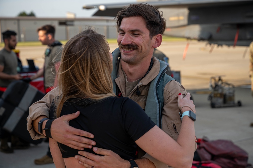 494th FS Aircrew Return From Deployment