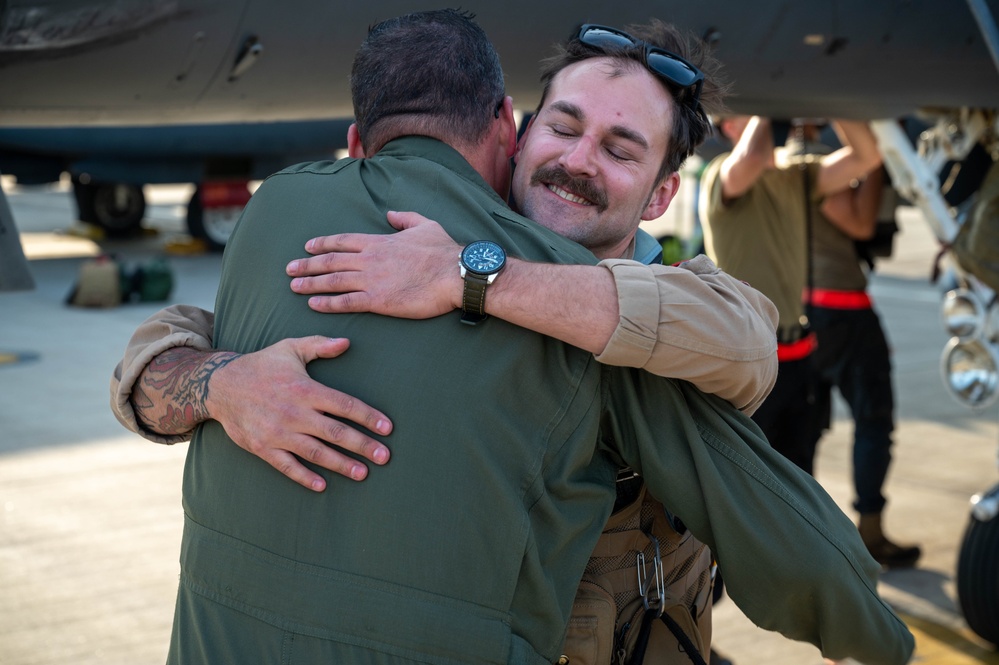 494th FS Aircrew Return From Deployment