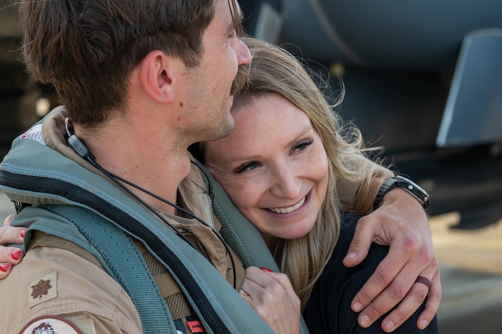 494th FS Aircrew Return From Deployment