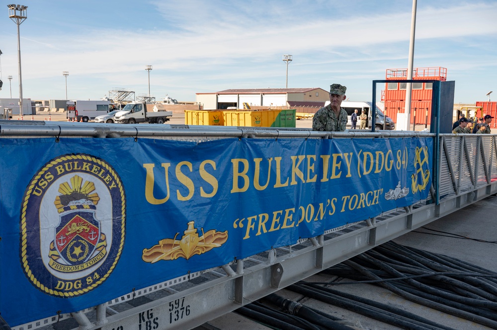 Commander, Navy Personnel Command Tours USS Bulkeley (DDG 84)