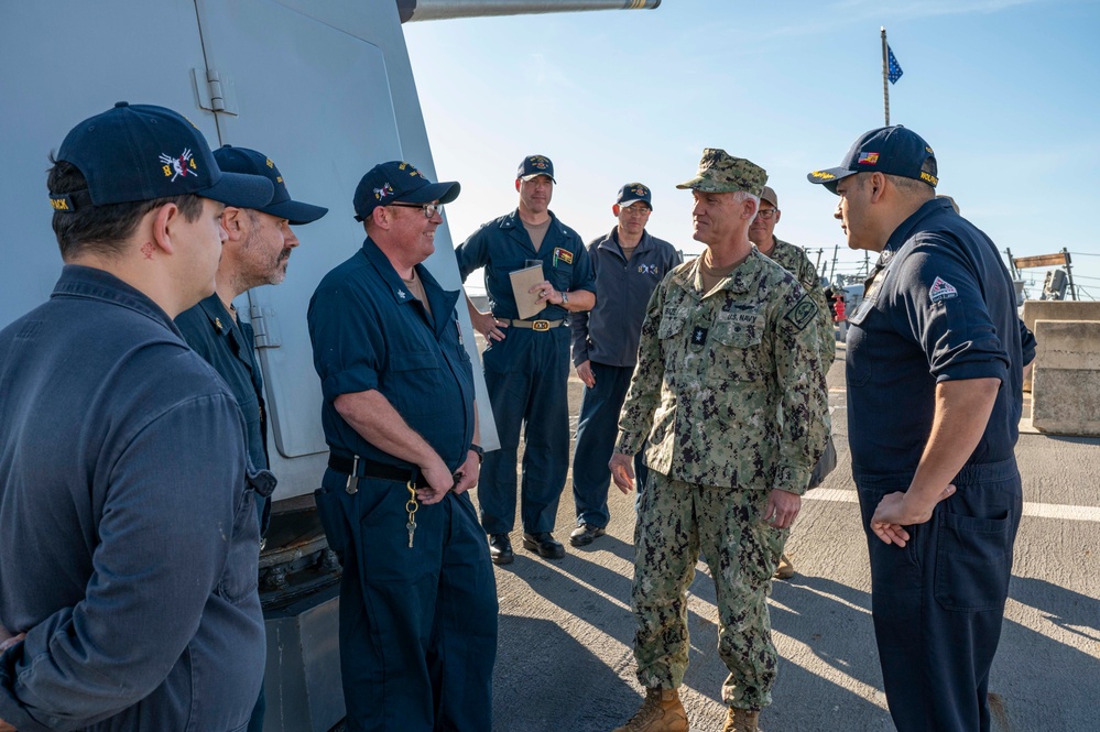 Commander, Navy Personnel Command Tours USS Bulkeley (DDG 84)