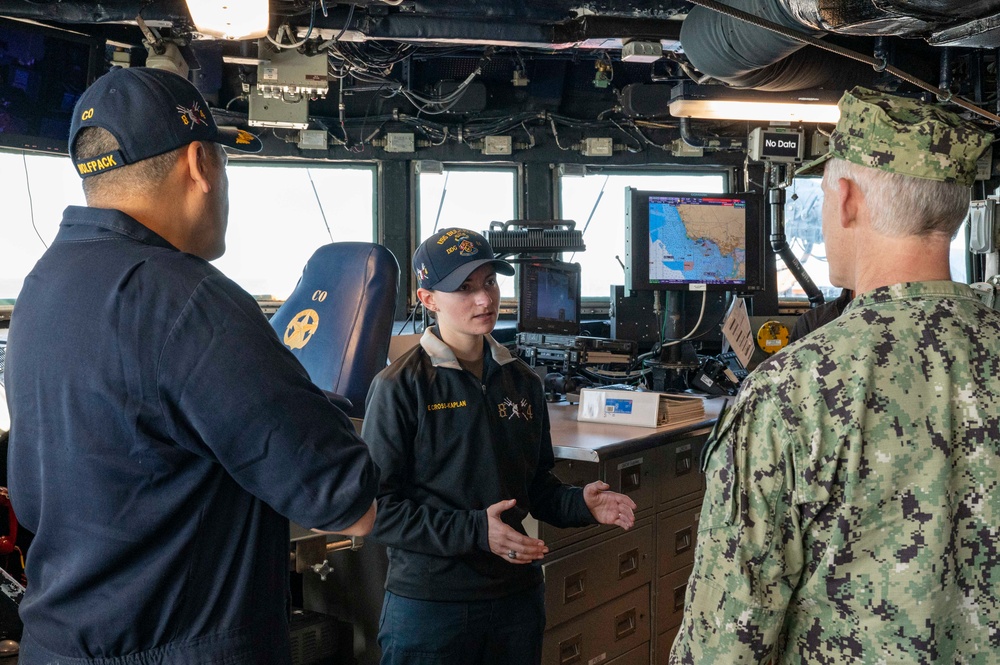 Commander, Navy Personnel Command Tours USS Bulkeley (DDG 84)