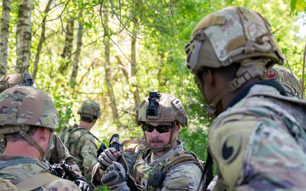 Squad tactical exercise drills