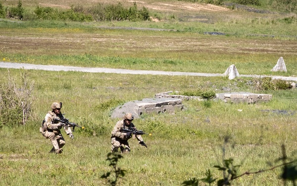 Squad tactical exercise drills