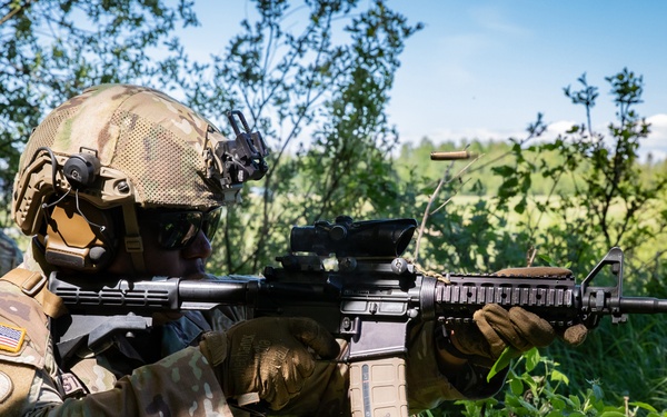 Squad tactical exercise drills