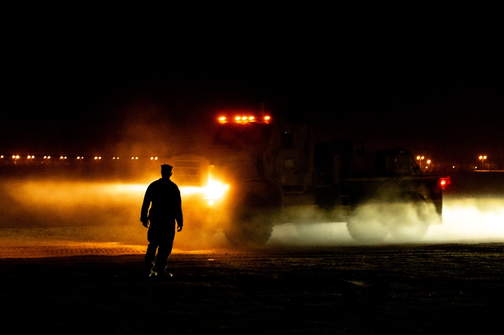 U.S. Marine Corp convoy arrives to conduct joint and partner training during Native Fury 24