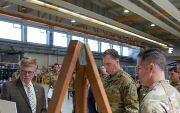 Lt. Gen. Matlock, U.S. Army DCoS G-3/5/7, Visits USAG Ansbach