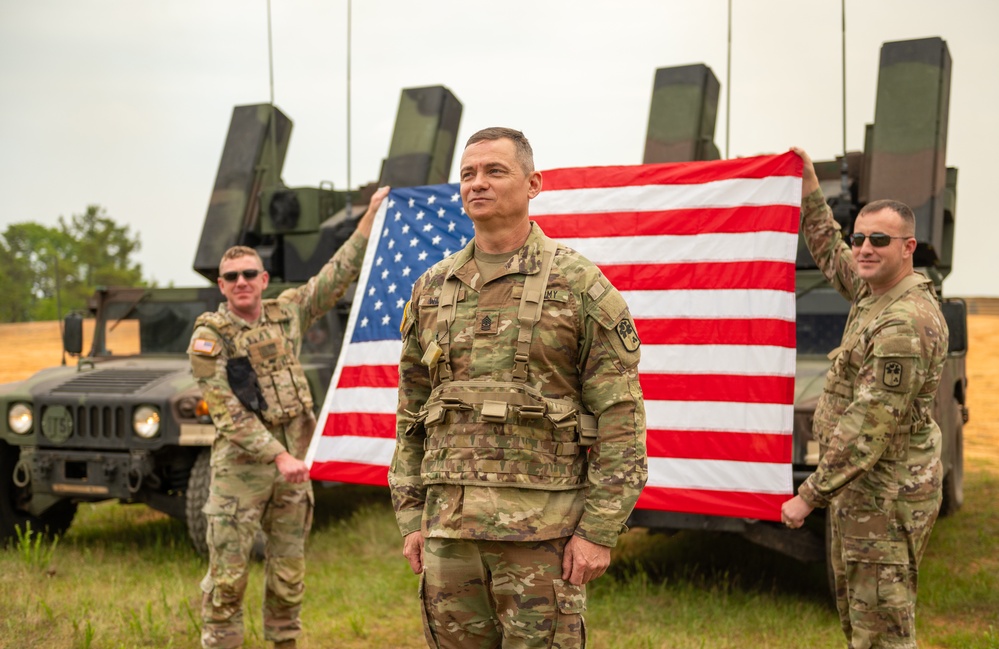 U.S. Army Sgt. Maj. Christopher Williams promotion to command sergeant major