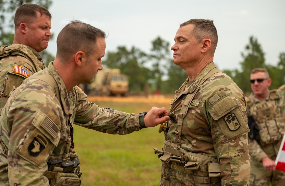 U.S. Army Sgt. Maj. Williams promotion to command sergeant major