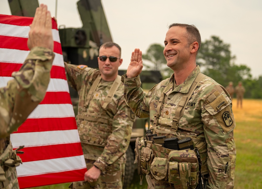 U.S. Army Sgt. Maj. Williams promotion to command sergeant major