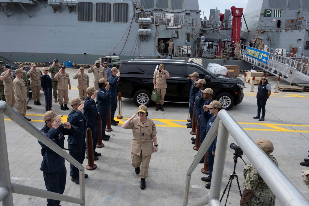 CNO Welcomes USS Carney Home from Deployment