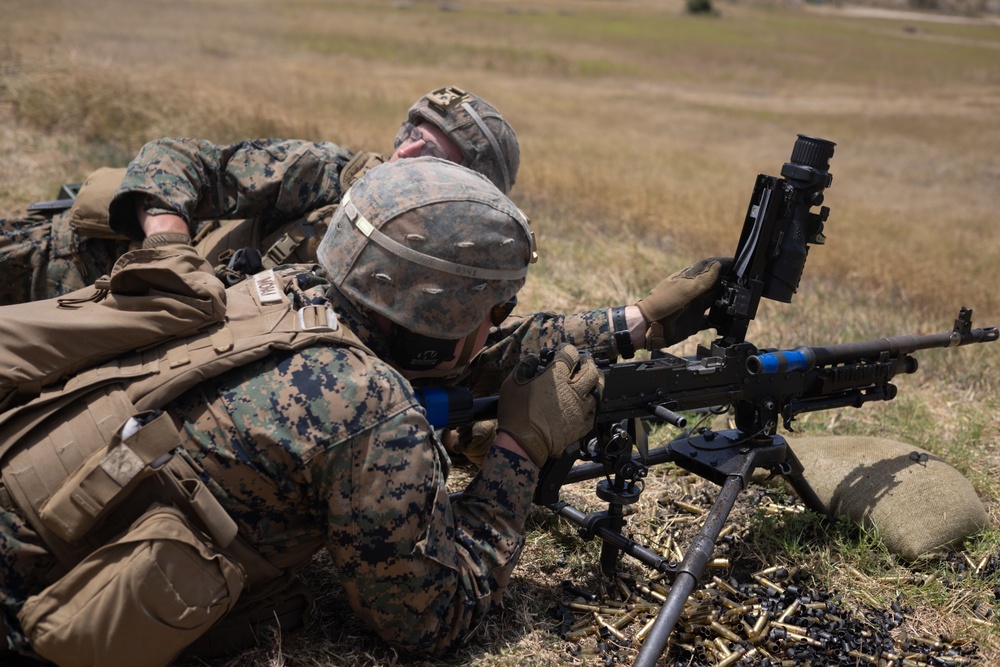 25th Marines Maximize Machine Gun Proficiency During TRADEWINDS 24 Exercise