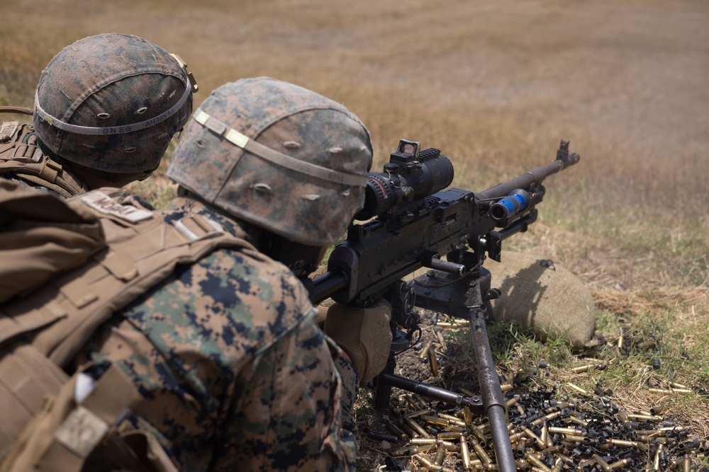 25th Marines Maximize Machine Gun Proficiency During TRADEWINDS 24 Exercise