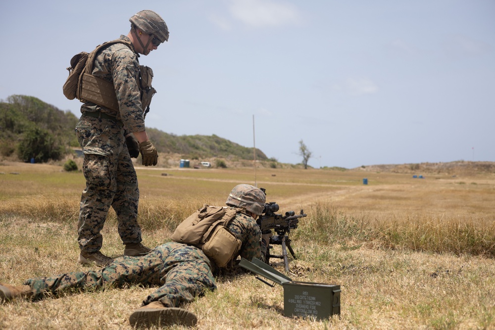 25th Marines Maximize Machine Gun Proficiency During TRADEWINDS 24 Exercise