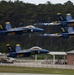 Marine Corps Air Station Cherry Point 2024 Air Show Blue Angels Demo