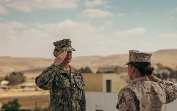 U.S. Marine Corps Cpl. DaCoda Buchner Promotes to Sergeant Through SULI Program
