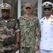 Gabon National Navy chief of staff visits Obangame Express
