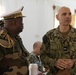 Gabon National Navy chief of staff visits Obangame Express