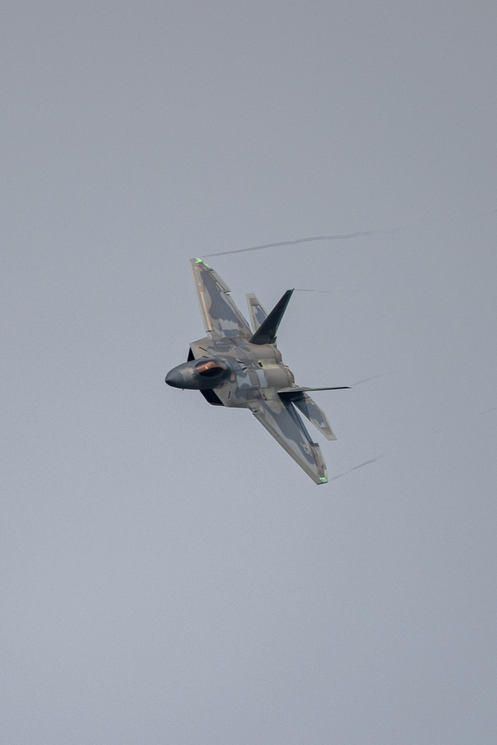 Marine Corps Air Station Cherry Point 2024 Air Show F-22 Demo