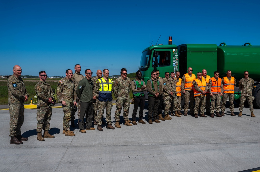 Exercise Astral Knight F-16 Hot Pit