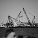 U.S. Army Corps of Engineers leadership conduct media availability following controlled demolition of Francis Scott Key Bridge wreckage