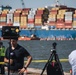 U.S. Army Corps of Engineers leadership conduct media availability following controlled demolition of Francis Scott Key Bridge wreckage