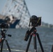 U.S. Army Corps of Engineers leadership conduct media availability following controlled demolition of Francis Scott Key Bridge wreckage