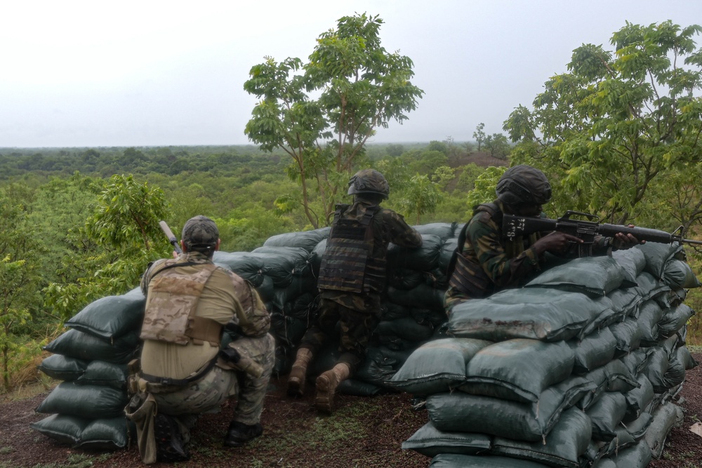 U.S. and Ghana Militaries Participate in Flintlock 24