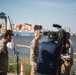 U.S. Army Corps of Engineers leadership conduct media availability following controlled demolition of Francis Scott Key Bridge wreckage