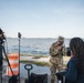 U.S. Army Corps of Engineers leadership conduct media availability following controlled demolition of Francis Scott Key Bridge wreckage