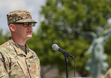 Victory Reception Company Change of Command Ceremony