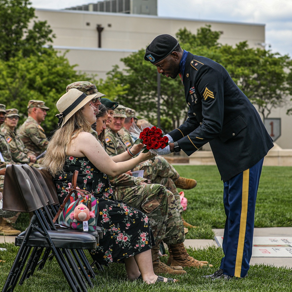 Victory Reception Company Change of Command Ceremony