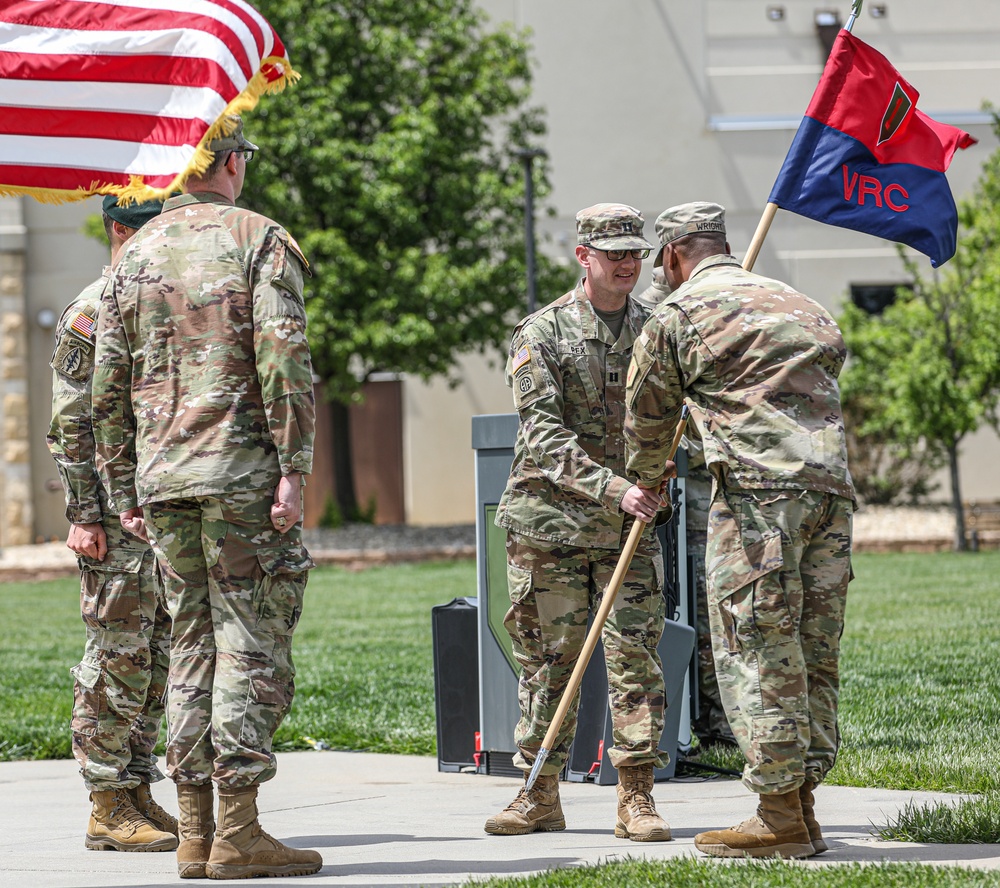 Victory Reception Company Change of Command Ceremony