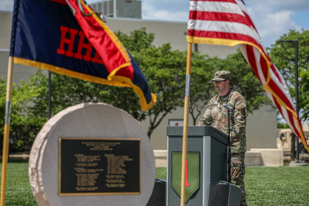 Victory Reception Company Change of Command Ceremony