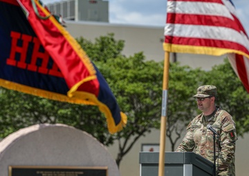 Victory Reception Company Change of Command Ceremony