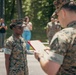 Sergeant Mehdrina JeanCharles' Promotion Ceremony