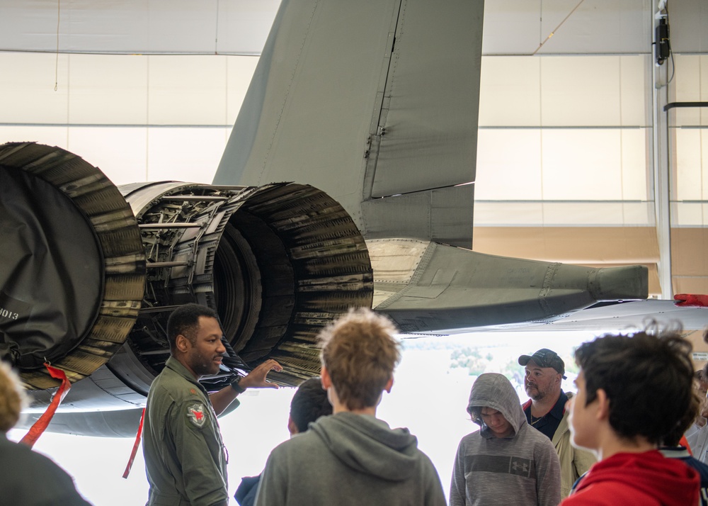 104th Fighter Wing hosts Wediko school, Shephard Hill Regional High School, and Shenendehowa High School for base tour