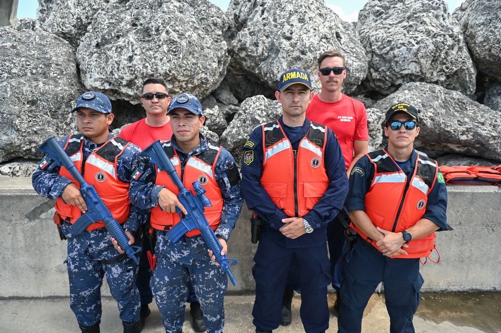 U.S. Coast Guard conducts IUUF training with partner nations at TRADEWINDS 24