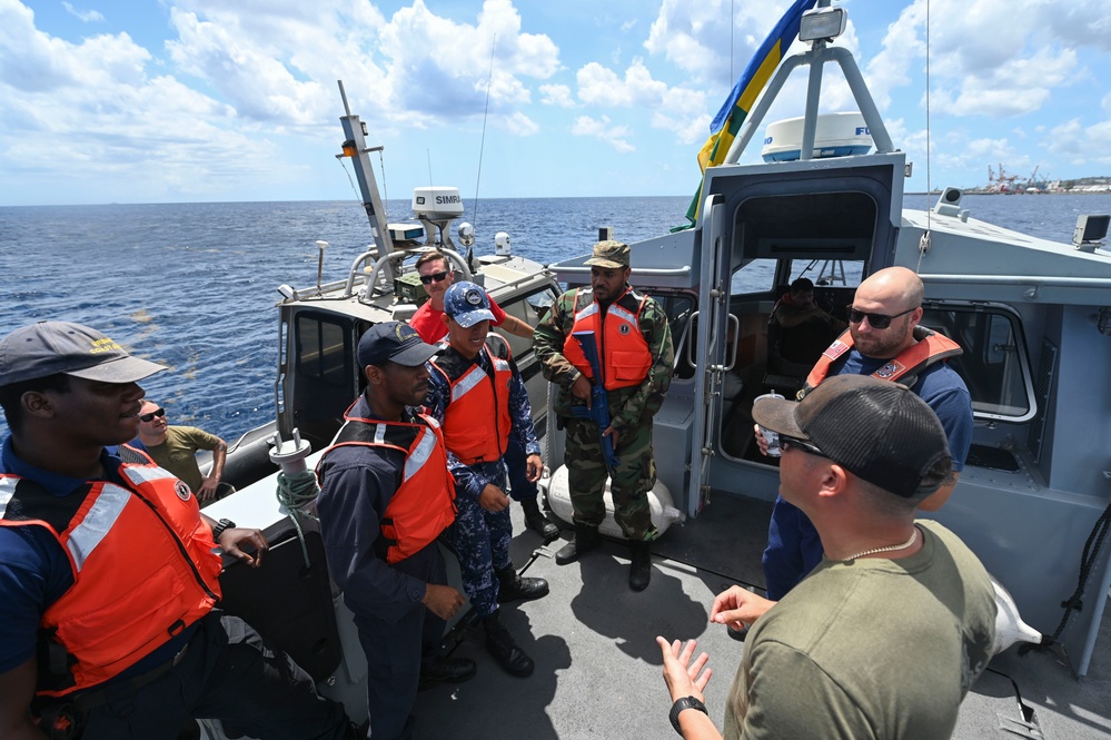 U.S. Coast Guard conducts IUUF training with partner nations at TRADEWINDS 24