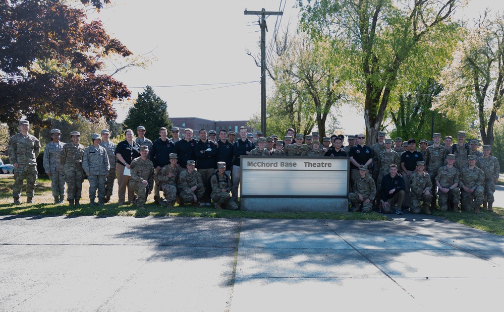 Team McChord welcomes Air Force welcomes Air Force JROTC, ROTC cadets