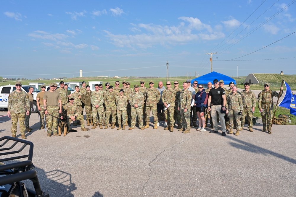 28th Security Forces Squadron hosts Police Week ruck march