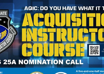 Acquisition Instructor Course open for nominations