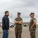 Chris Buescher visits MCAS Beaufort