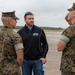 Chris Buescher visits MCAS Beaufort