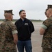 Chris Buescher visits MCAS Beaufort